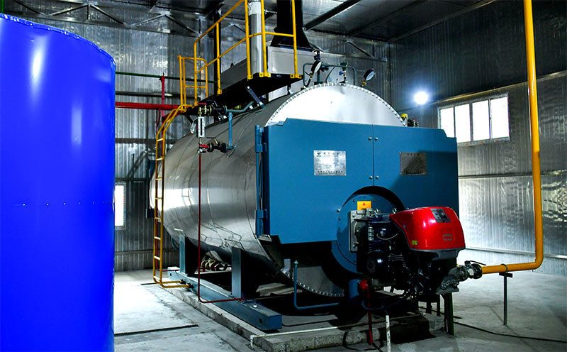 瀝青加熱撬裝鍋爐客戶案例圖片